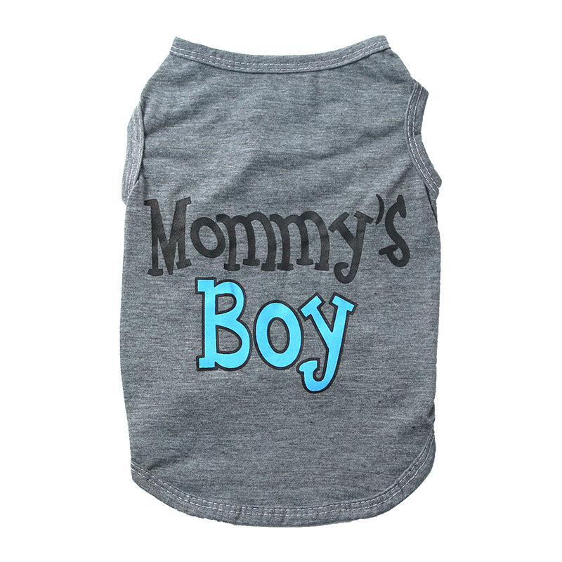 Mommy's Boy  Pet Shirt