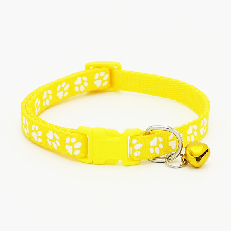 Multi-Color Cat Collars With Bell