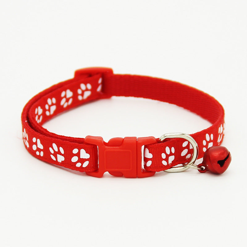 Multi-Color Cat Collars With Bell