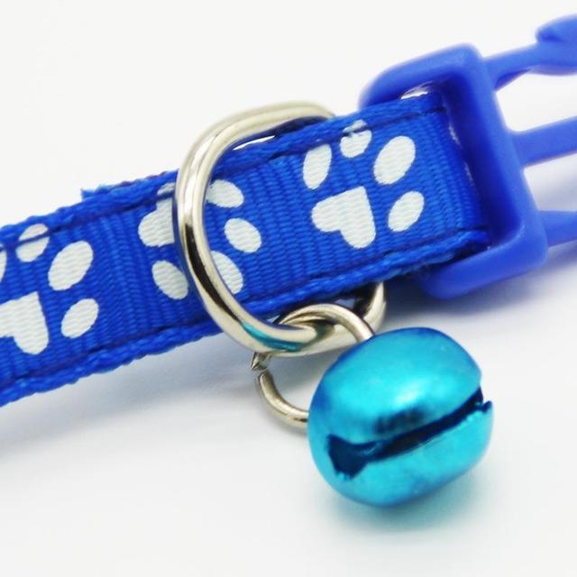 Multi-Color Cat Collars With Bell