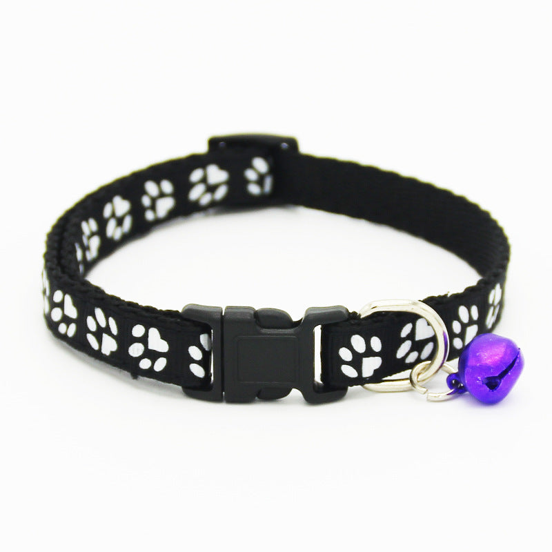 Multi-Color Cat Collars With Bell