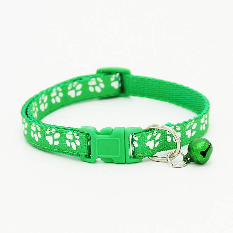 Multi-Color Cat Collars With Bell