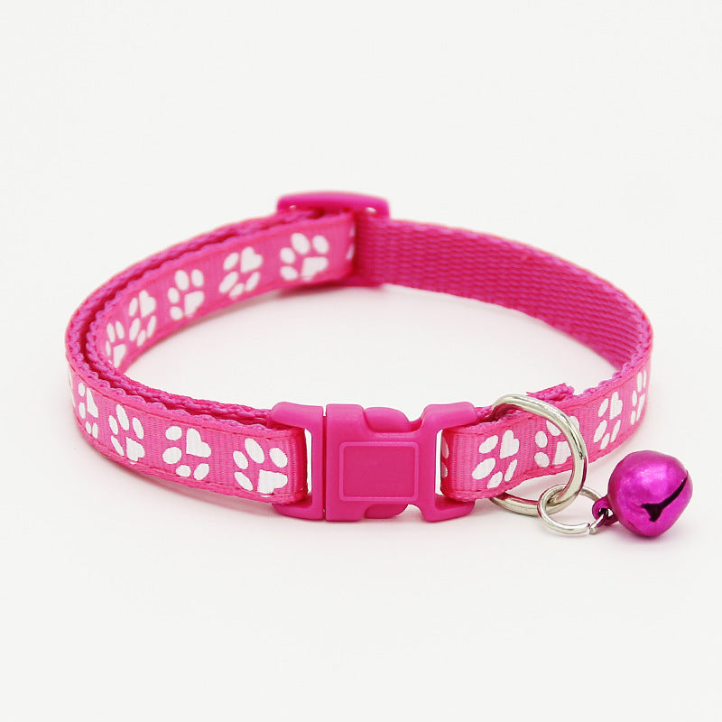 Multi-Color Cat Collars With Bell