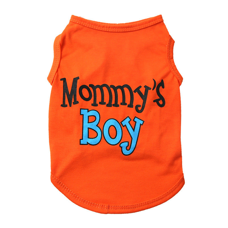 Mommy's Boy  Pet Shirt